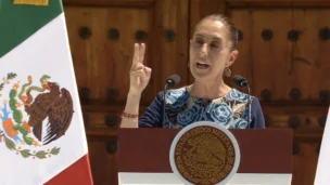 Presidenta do México Claudia Sheinbaum