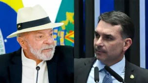 Lula, Flávio Bolsonaro