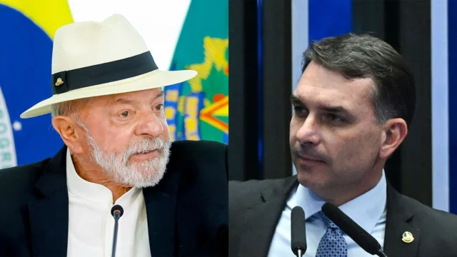 Lula, Flávio Bolsonaro