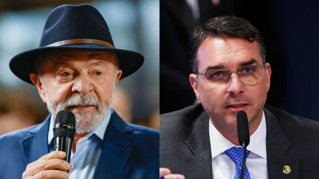 Lula, Flávio Bolsonaro