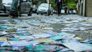 Eleição, TSE, votação, urna, eleitor, santinhos