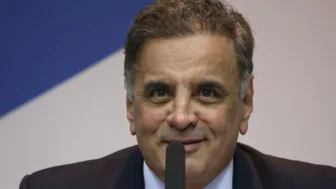 Presidente nacional do PSDB, Aécio Neves