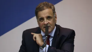 Presidente nacional do PSDB, Aécio Neves