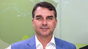 O Senador da República e Pré-Candidato a Presidência da República pelo Partido Liberal, Flávio Bolsonaro