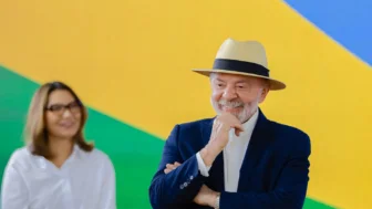 Presidente da República, Luiz Inácio Lula da Silva e a primeira-dama, Janja Lula da Silva