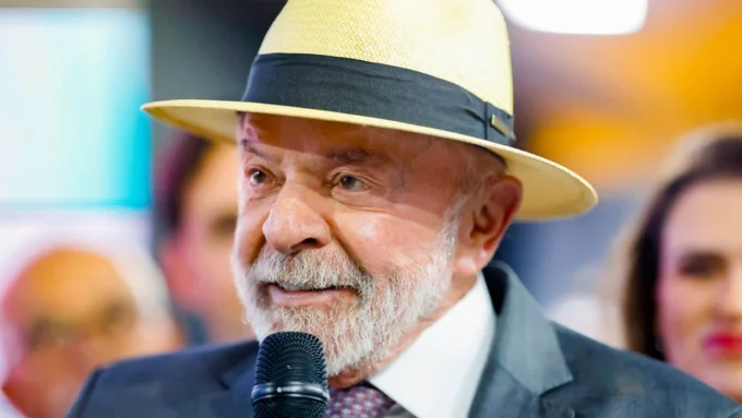 Presidente da República, Luiz Inácio Lula da Silva na sede do PDT