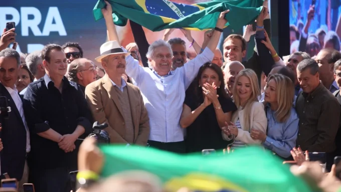 Provocações a Lula e Flávio: as frases de Ronaldo Caiado no lançamento da candidatura