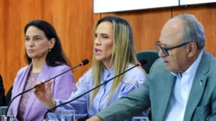 A governadora Celina Leão