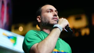 Carlos Bolsonaro, pré-candidato ao Senado por Santa Catarina
