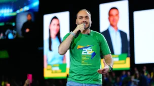 Carlos Bolsonaro, pré-candidato ao Senado por Santa Catarina