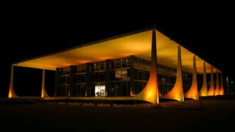 Fachada do Supremo Tribunal Federal, STF, Estátua