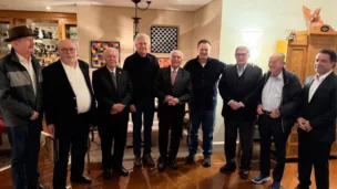 Gilberto Kassab, Ronaldo Caiado, José Sarney, Michael Temer, Aldo Rebelo