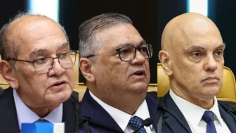 Ministro Gilmar Mendes, Flávio Dino,Alexandre de Moraes