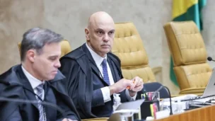 Ministro André Mendonça e Alexandre de Moraes