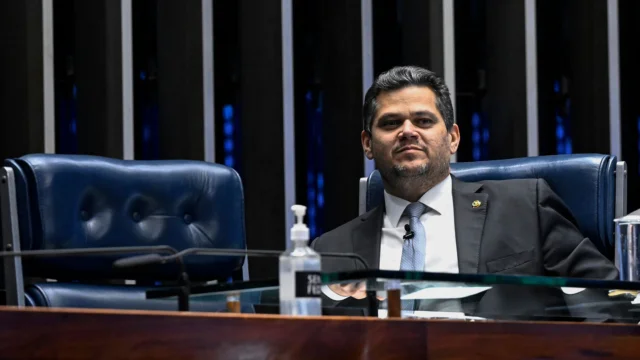 Presidente do Senado Federal, senador Davi Alcolumbre