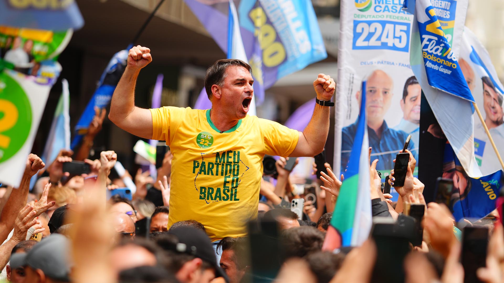 Aliados de Flávio veem ‘correção de rota’ e derrota de Moraes, mas temem retaliação