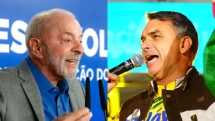 Presidente da República, Luiz Inácio Lula da Silva, Senador Flávio Bolsonaro