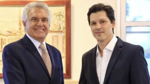 Ronaldo Caiado e Daniel Vilela