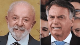 Lula e Bolsonaro